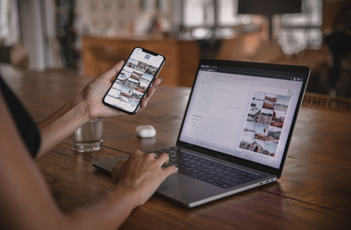 Analytics dashboard tracking AI product video performance