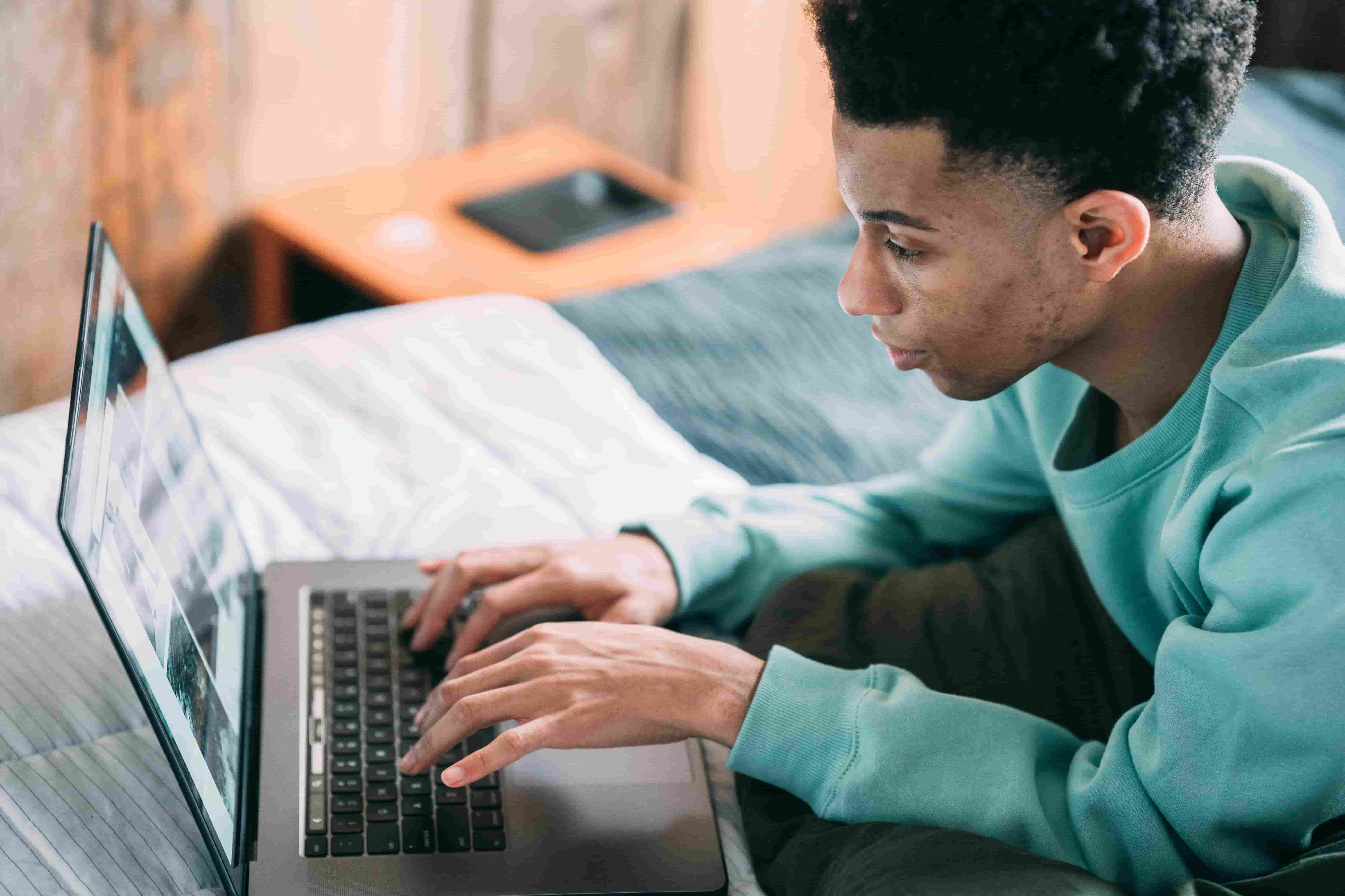 Creator filming user-generated content video for a brand