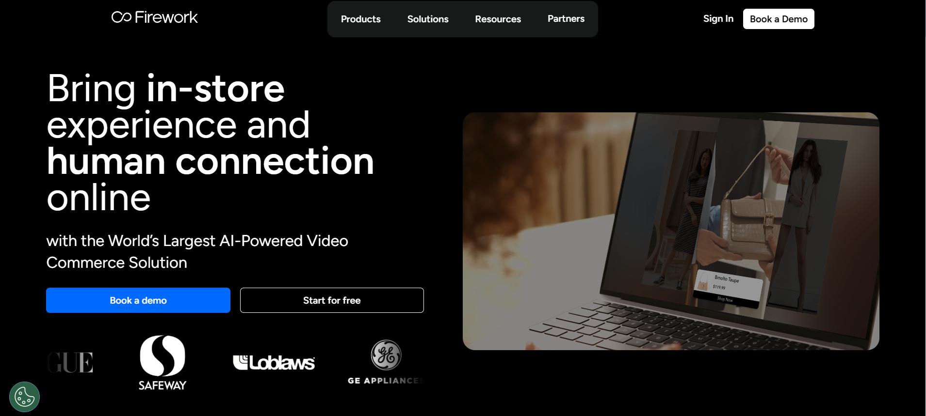 Firework homepage